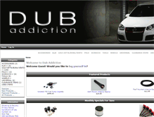 Tablet Screenshot of dubaddiction.com.au